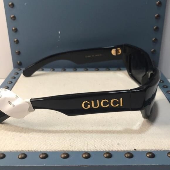 ✨ Luxury New Authentic Gucci GG1296S 001 Sunglasses ✨ - Picture 11 of 13